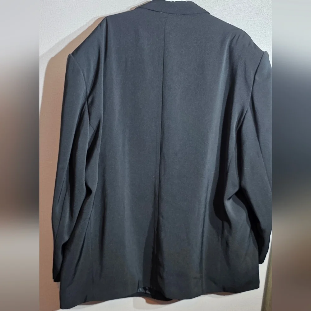 Elegant Charcoal Men's Blazer